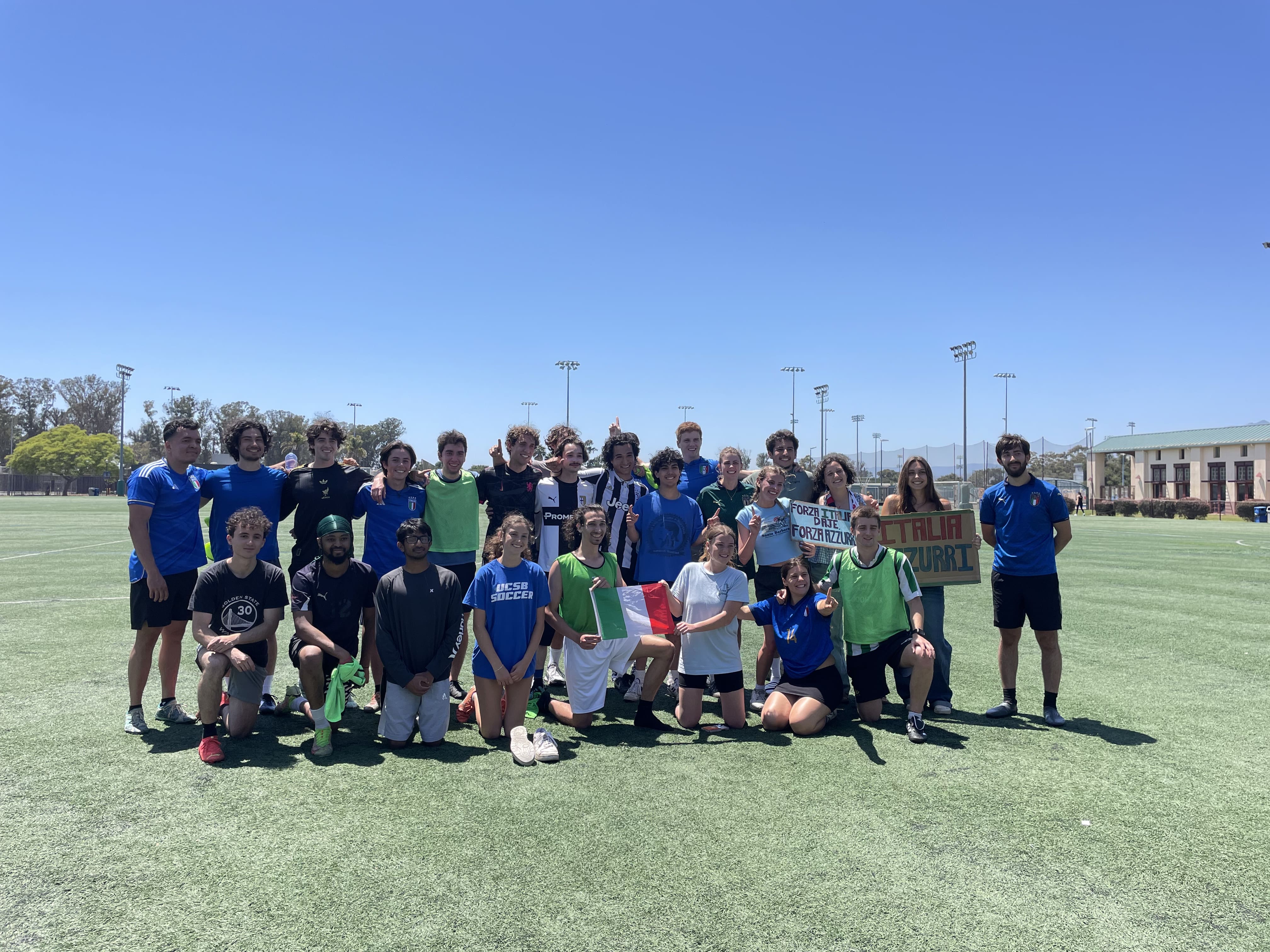 Forza Azzuri! Team Italy (and French Allies)