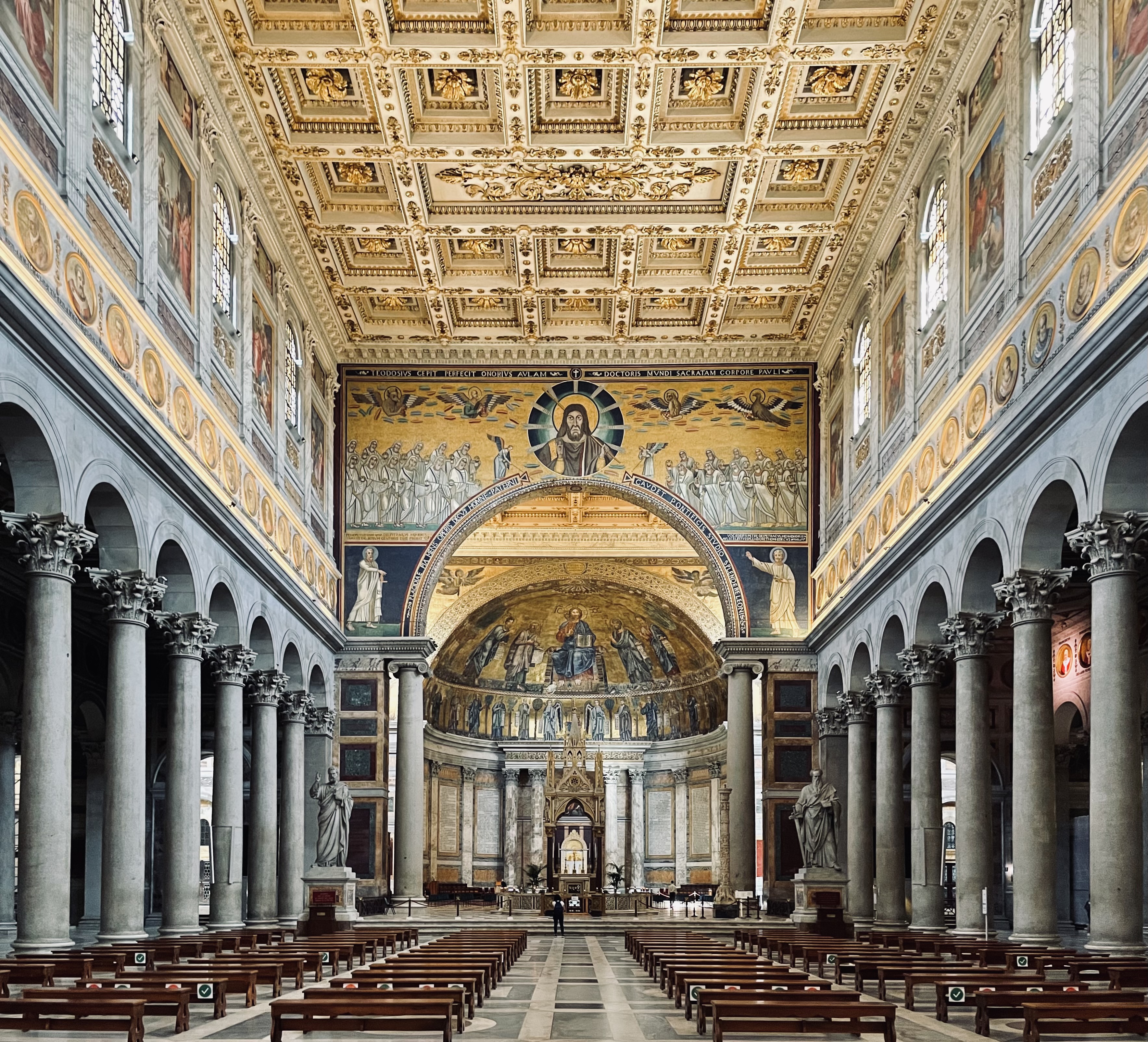 St. Paul's Outside the Walls Rome interior