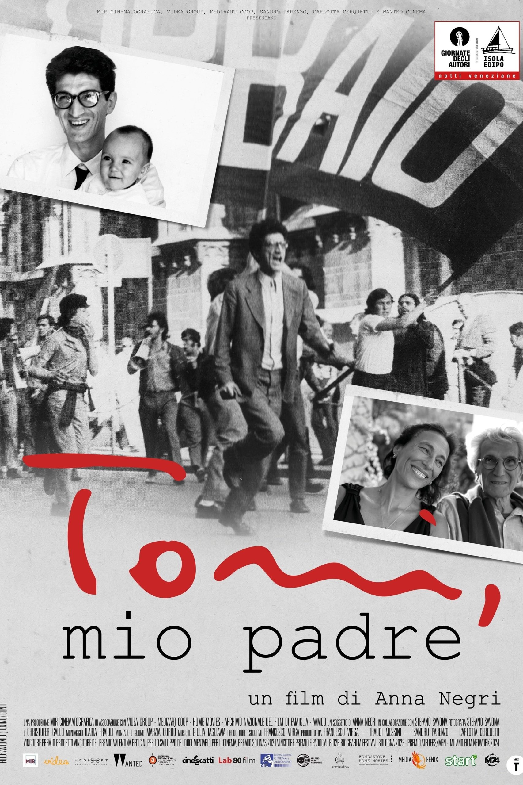 Movie poster of Toni, mio padre